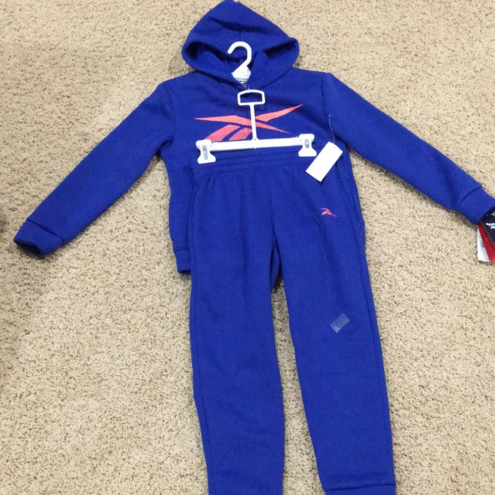 Reebok Boys Hoodie Sweatshirt & Jogger Set